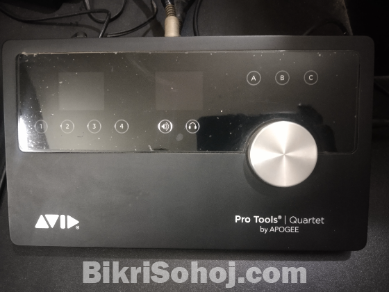 Avid Quartet by Apogee ( Sound Card)